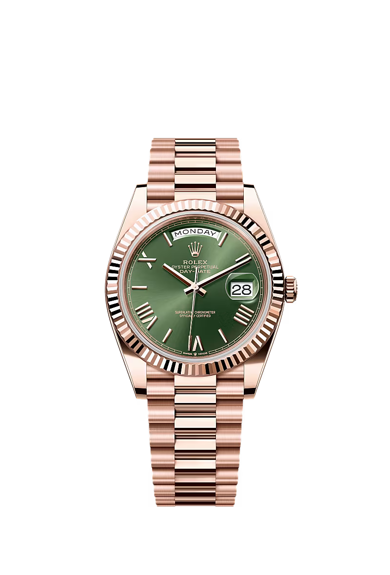 Rolex Day-Date 40 Oyster, 40 mm, Everose gold Reference 228235