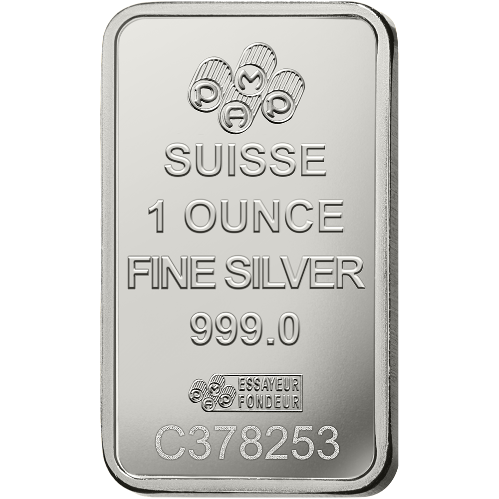 Lady Fortuna™ Silver Minted Bar - 1oz