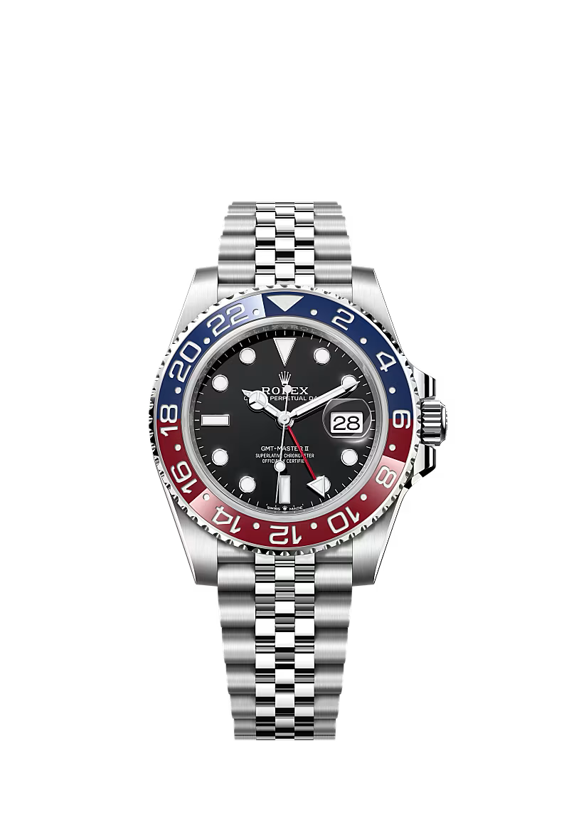 ROLEX GMT-Master II “Pepsi” Watch 126710BLRO Jubilee