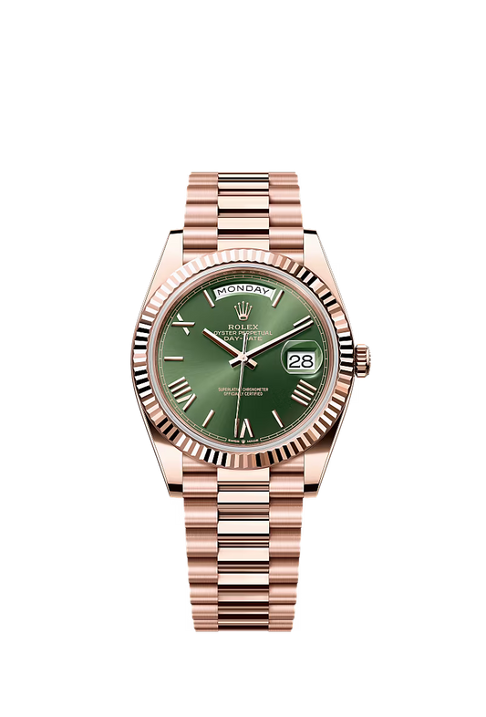 Rolex Day-Date 40  Oyster, 40 mm, Everose gold  Reference 228235