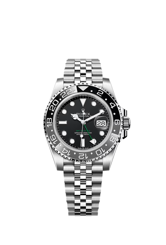 ROLEX GMT-Master II Watch 126710GRNR Jubilee "Bruce Wayne"