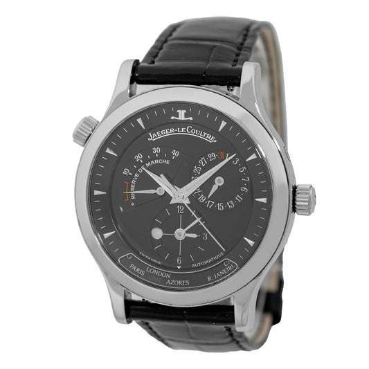 JAEGER LECOULTRE MASTER GEOGRAPHIC 38MM SS/18KY 142.8.92.S