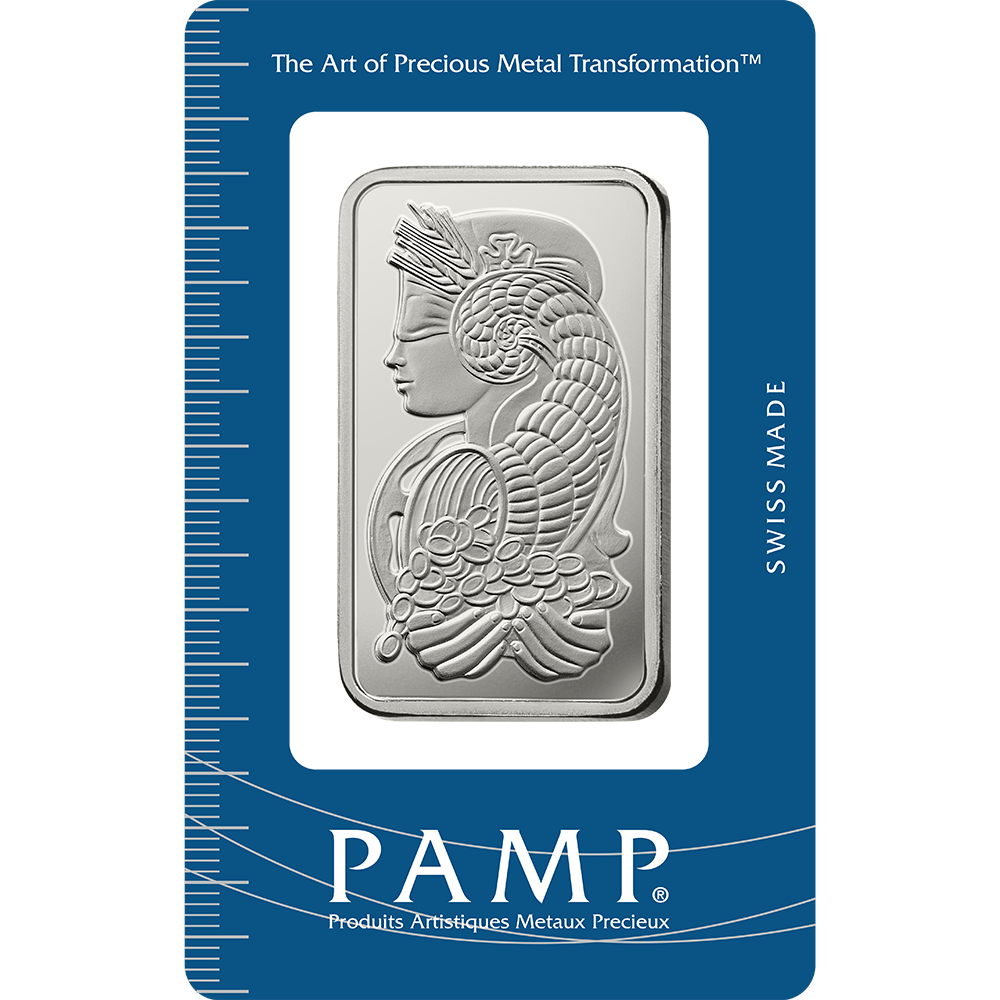 Lady Fortuna™ Silver Minted Bar - 1oz