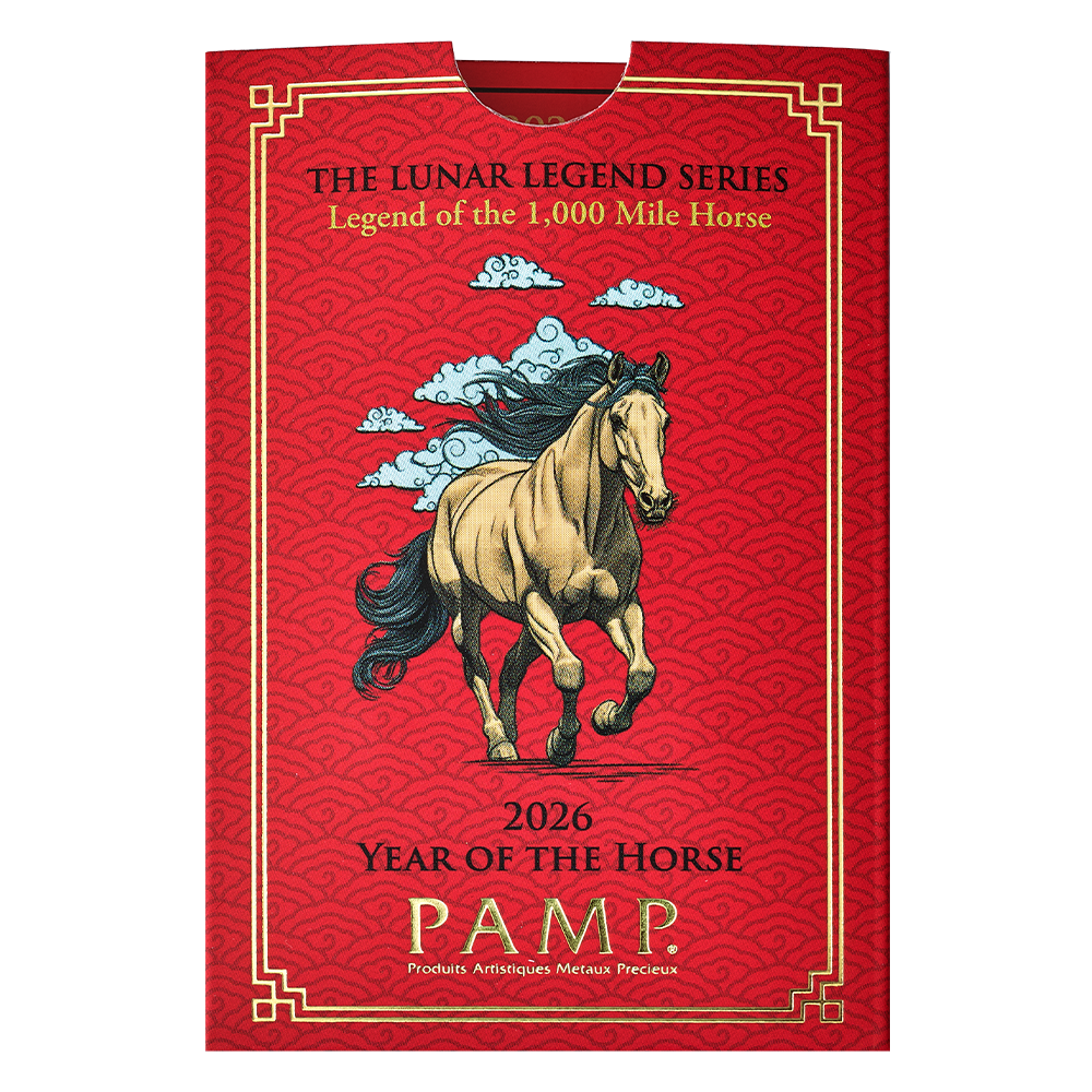 Lunar Legends 2026 Year of the Horse 1oz Silver Bar