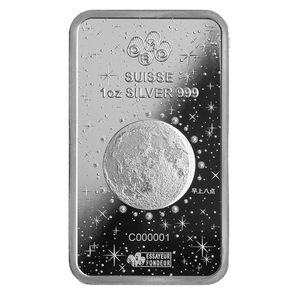 Year of the Dragon - Legend of the Azure Dragon 1oz Silver Bar