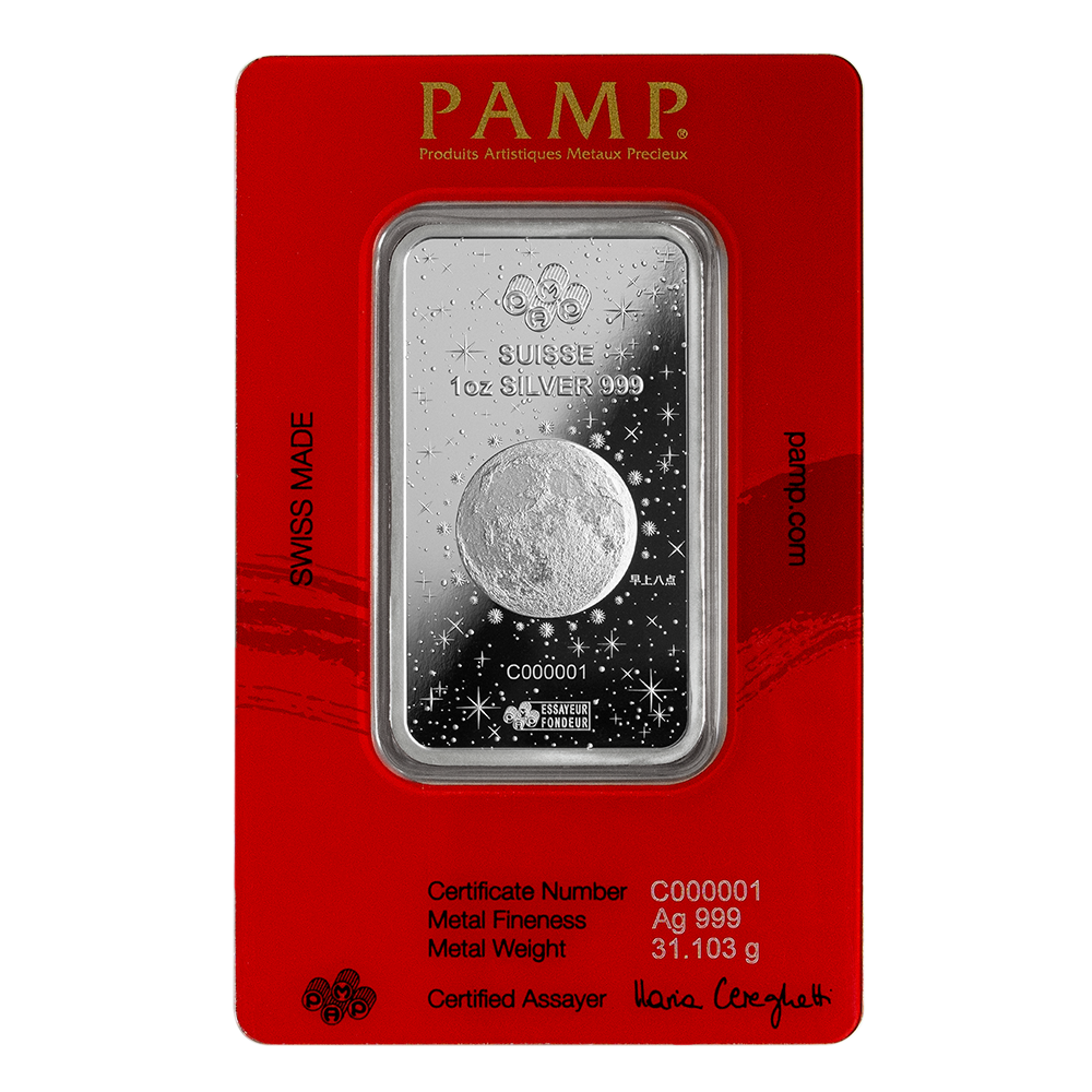 Year of the Dragon - Legend of the Azure Dragon 1oz Silver Bar