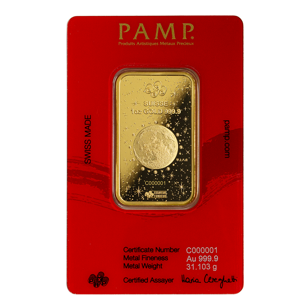 Year of the Dragon - Legend of the Azure Dragon 1oz Gold Bar