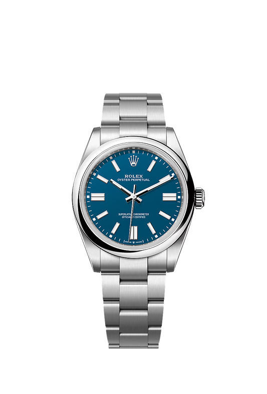 Rolex Oyster Perpetual 41 134300 Stainless Steel Dial Blue Dial