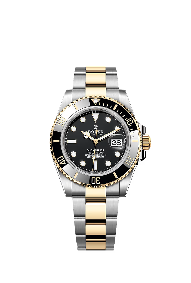 Rolex Submariner Date  Oyster, 41 mm, Oystersteel and yellow gold  Reference 126613LN
