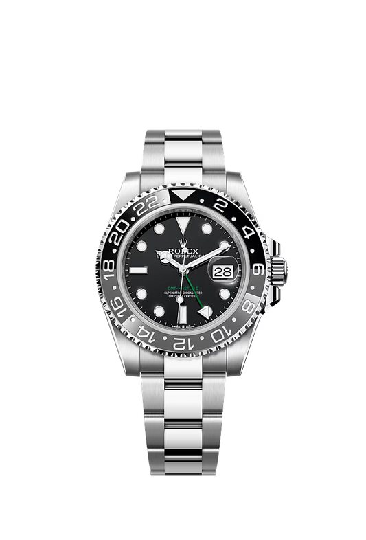 Rolex GMT-Master II "Bruce Wayne" Steel Jubilee Black Dial 40mm Ref. 126710GRNR-0003