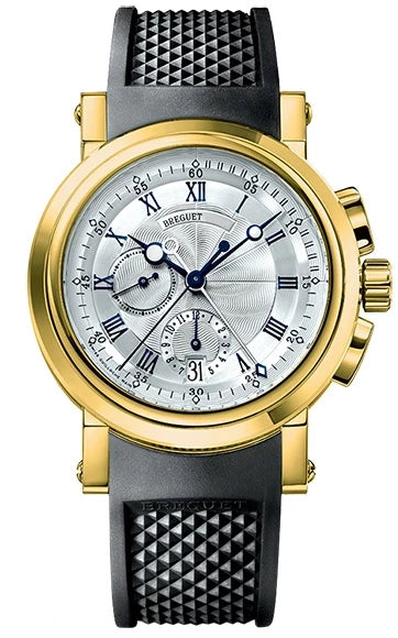 Breguet Marine Chronograph 18k Yellow Gold Men's Watch  5827BA/12/5ZU