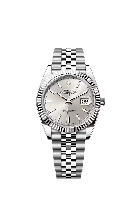 Rolex Datejust 41 126334 Stainless Steel Silver Dial Jubilee