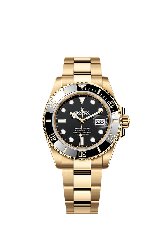 Rolex Submariner Date  Oyster, 41 mm, yellow gold  Reference 126618LN
