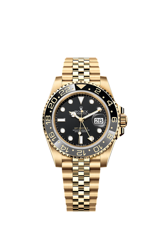 Rolex GMT-Master II  Oyster, 40 mm, yellow gold  Reference 126718GRNR