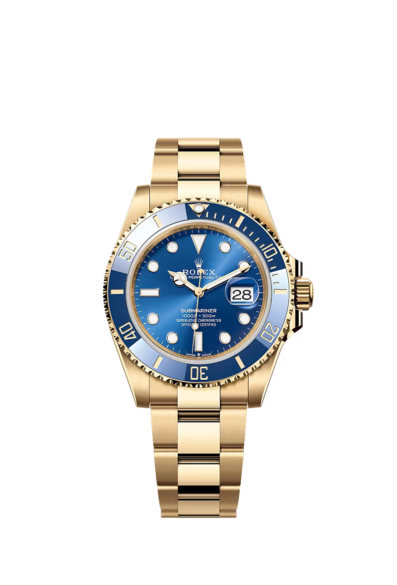 Rolex Submariner Date  Oyster, 41 mm, yellow gold  Reference 126618LB
