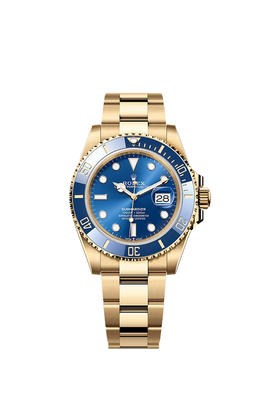 Rolex Submariner Date  Oyster, 41 mm, yellow gold  Reference 126618LB