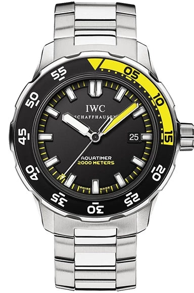 IWC Aquatimer Automatic 2000 Black Dial IW356801 44mm