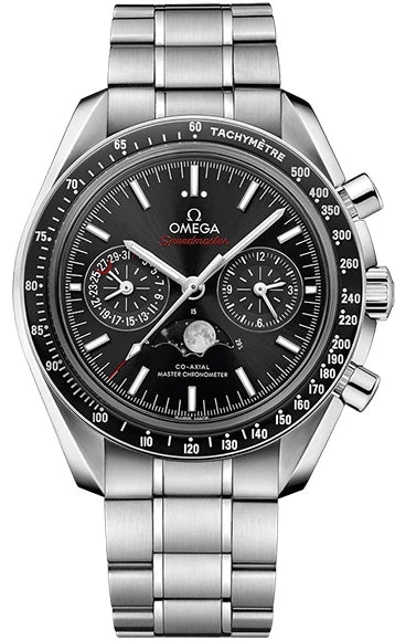 Omega Speed master Moon phase CO‑AXIAL MASTER Chronometer  phase Chronograph 304.30.44.52.01.001