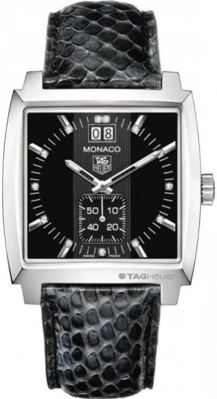 Tag Heuer Monaco Grande Date Diamond Dial 37 MM WAW1310.FC6216