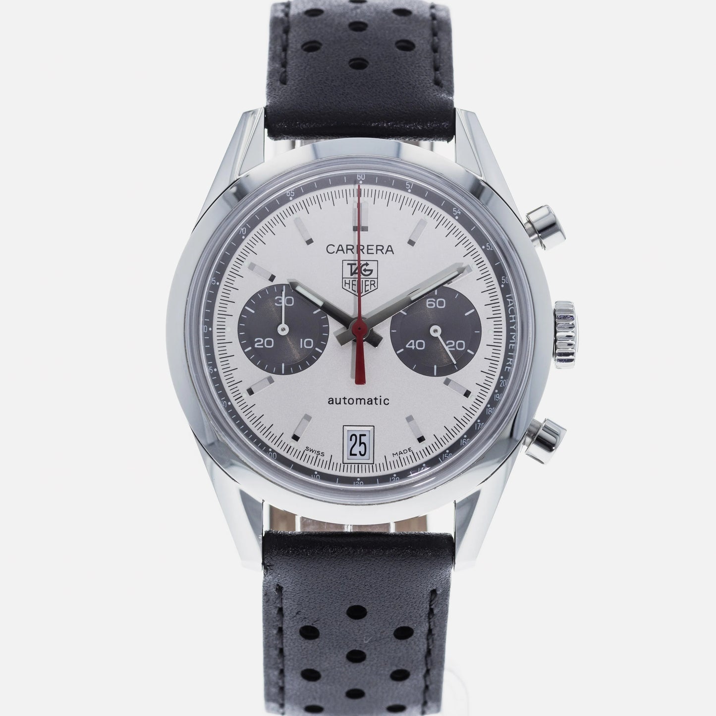 TAG HEUER CARRERA JACK HEUER 40TH ANNIVERSARY CARRERA EDITION 38MM SS CV2117