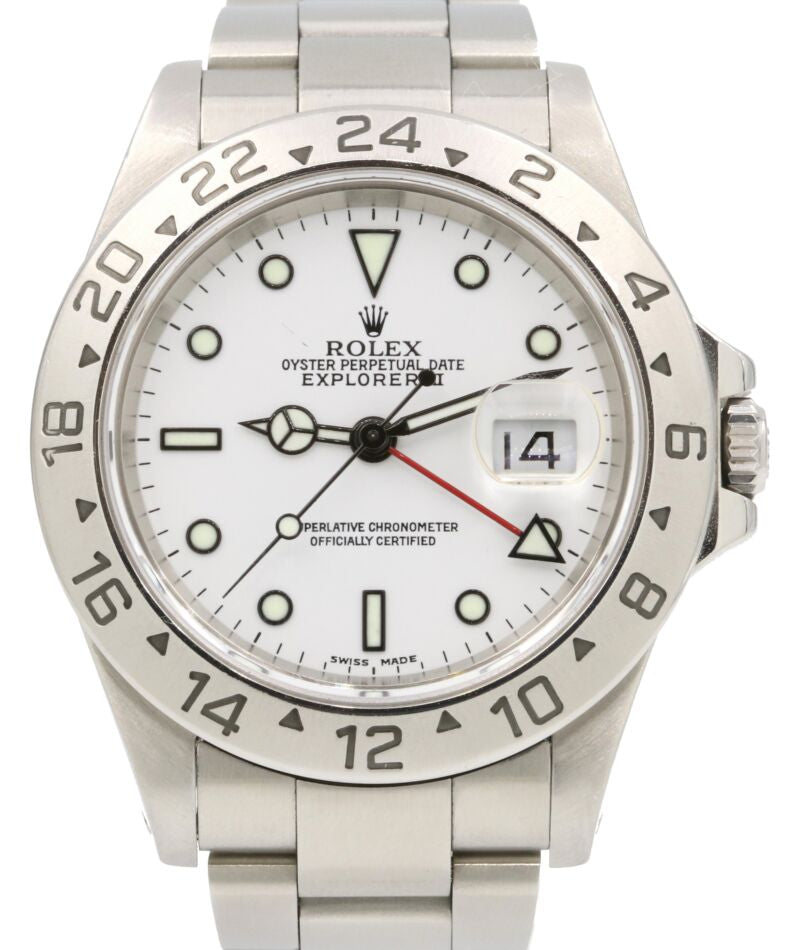 Rolex Explorer II Oyster steel 40MM SS 16570