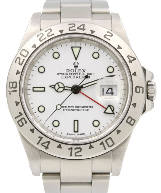 Rolex Explorer II Oyster steel 40MM SS 16570