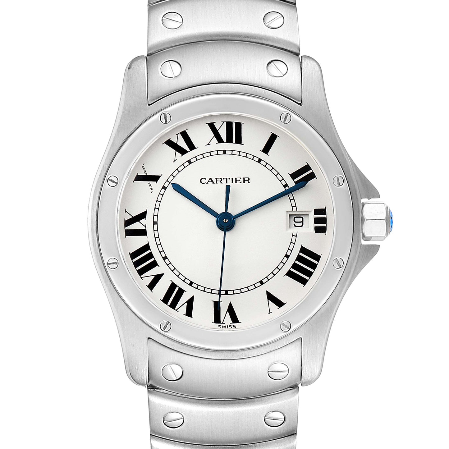 Cartier Santos Ronde 30MM SS 1561