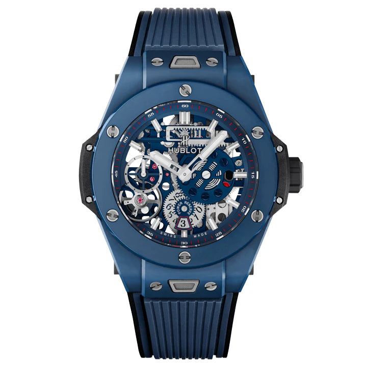 Hublot Big Bang MECA-10 Ceramic Blue 45mm 414.EX.5123.RX - BRAND NEW