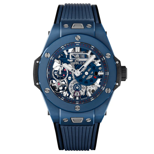 Hublot Big Bang MECA-10 Ceramic Blue 45mm 414.EX.5123.RX - BRAND NEW