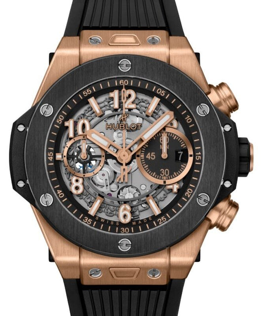 Hublot Big Bang Unico King Gold Ceramic 44mm 421.OM.1180.RX - BRAND NEW