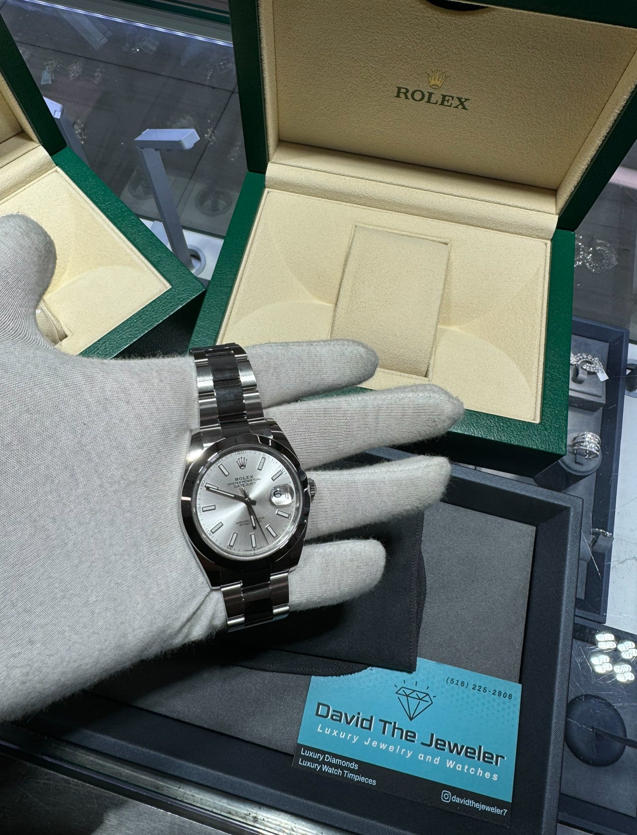 Rolex Datejust 41mm Silver Dial Reference 126300