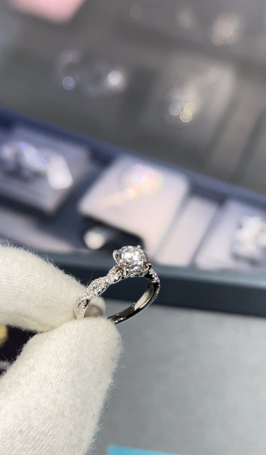 Lab Grown CVD Diamond Ring