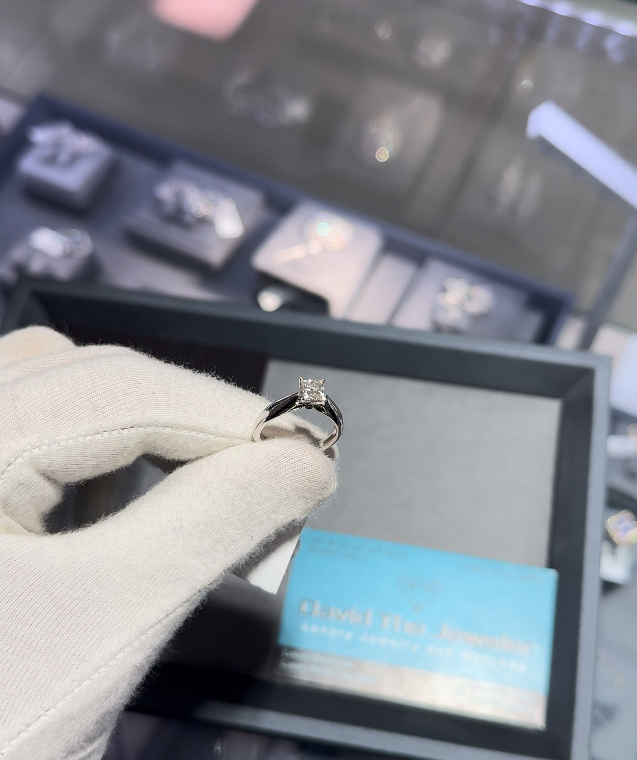 Lab Grown Single Diamond Ring