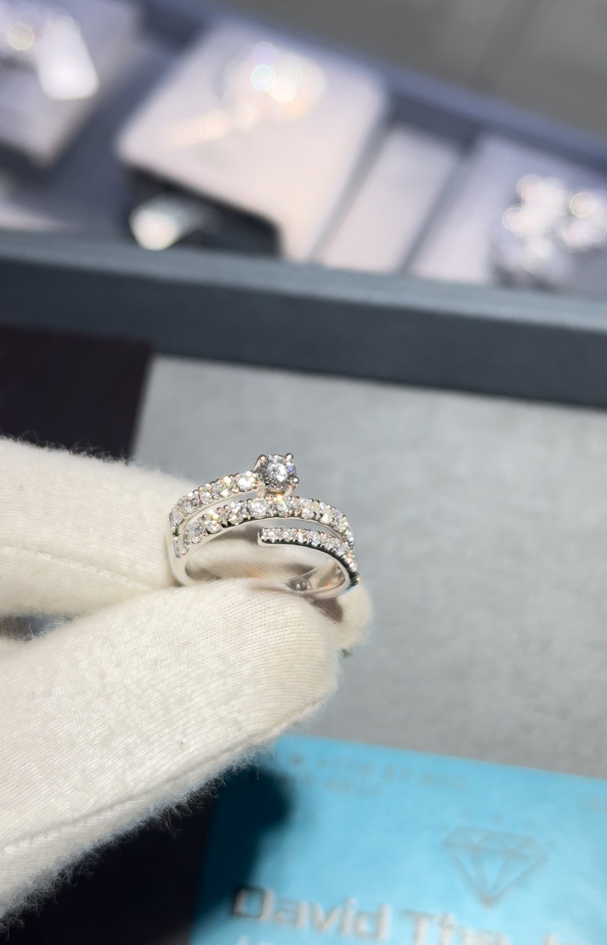 Lab Grown CVD Diamonds Ring