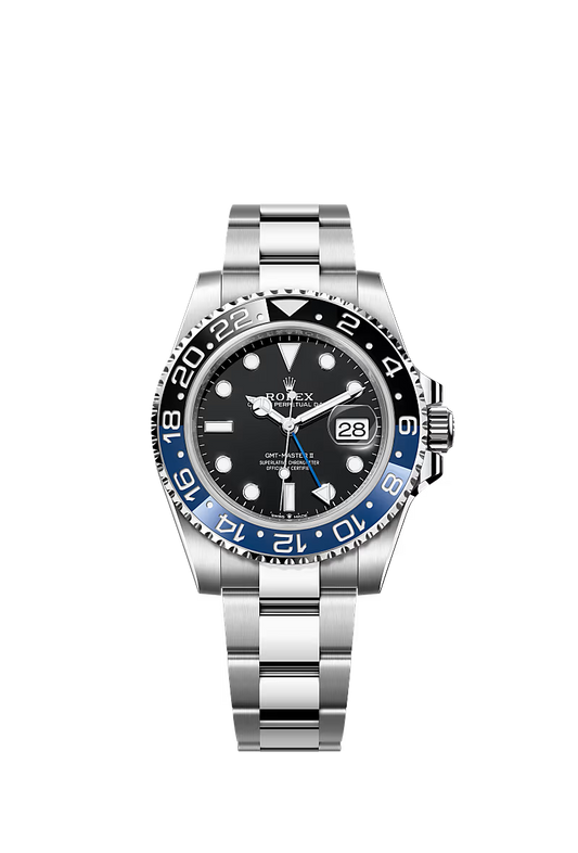 ROLEX GMT-Master II Batman Steel Oyster Watch 126710BLNR