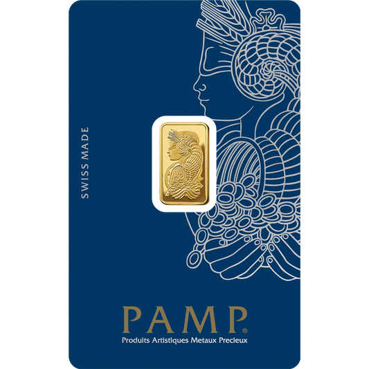 Lady Fortuna™ Gold Minted Bar - 2.5g