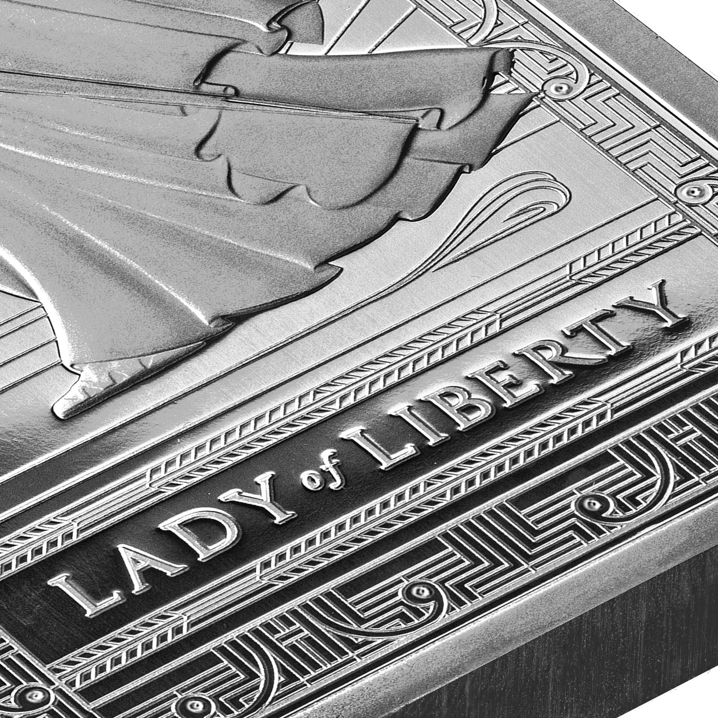 Lady of Liberty Silver Minted Bar - 10z